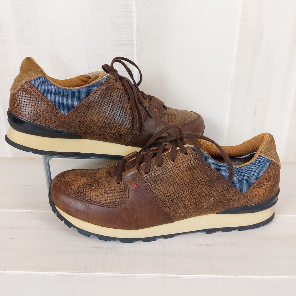 Twisted X Western Athleisure Sneaker Women's Size 9.5 Brown WWA0002
